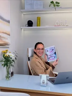 Faceta em resina — caso real da Dra. Jéssica